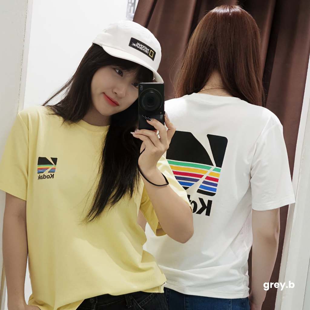 Áo Thun Ko.dak Tshirt Logo Recipe Oversized GREYB Unisex | BigBuy360 - bigbuy360.vn