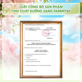 Tinh Chất Dưỡng Sáng Farmstay Korea – Mờ Nếp Nhăn Phục Hồi Cấp Ẩm Hàn Quốc