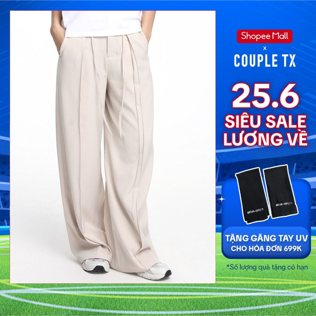 Quần Dài Nữ Couple TX Straight Xếp Li WPA 2016