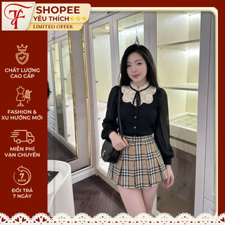 (DEAL GIỚI HẠN) Áo Sơ Mi Nữ Trắng Tay Dài Cổ Trụ Phối Ren - Áo Văn Phòng Công Sở Thanh Lịch Phong Cách Hàn Quốc 609