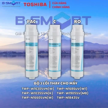 Bộ lọc thay thế cho máy lọc Toshiba TWP-N1843SV(T),TWP-N1686UV(W1),TWP-W1035SVN(K) và TWP-W1905SV(MB)