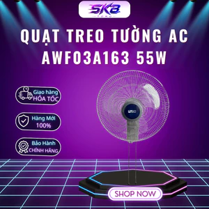 Quạt treo tường AC AWF03A163 55W - Bảo hành chính hãng 12 tháng