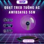 Quạt treo tường AC AWF03A163 55W - Bảo hành chính hãng 12 tháng