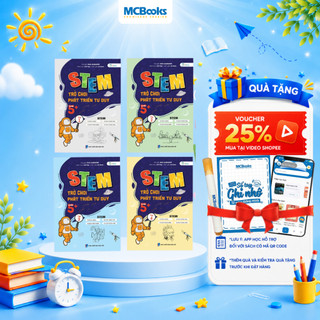 Sách - STEM – Trò Chơi Phát Triển Tư Duy Tuổi 5+