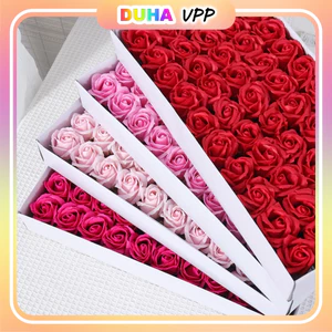 Set 10 Bông Hoa Sáp 3 Lớp Giá Xưởng DUHA 029