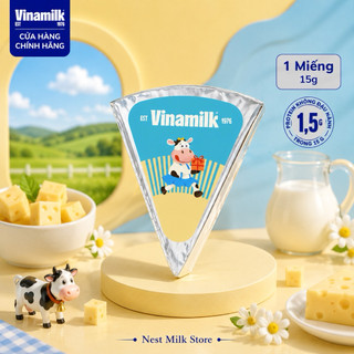 Phô Mai Thơm Mịn Vinamilk 120g - Vị Béo Ngậy Tự Nhiên - Thùng 36 Hộp