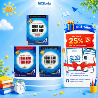 Sách - Tiếng Hàn Tổng Hợp Dành Cho Người Việt Nam - Trung Cấp 4 Phiên Bản Mới
