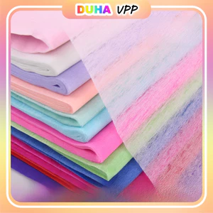 COMBO 5 Tập 50 Tờ Giấy Mếch Vân Lông Trung Quốc Gói Hoa Quà DUHA 041