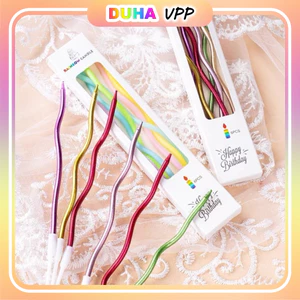 Combo 50 Hộp Nến Xoắn Dài Cao Cấp Trang Trí Bánh Sinh Nhật DUHA 046