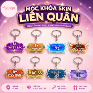 Móc khoá Bậc skin Liên Quân - SANGO