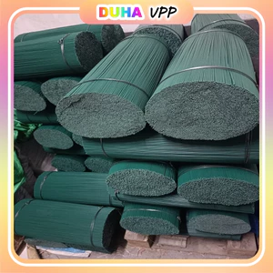 Combo 1kg Kẽm Cành Bọc Nhựa 30cm, 40cm, Làm Hoa Kẽm Nhung Hoa Handmade DUHA 049