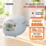 Nồi Cơm Điện Tử ZOJIRUSHI NS-ZAQ18-WZ 1.8L Dùng Điện 220V, Sản Xuất Tại Nhật Bản, Bảo Hành 3 năm — ảnh 2