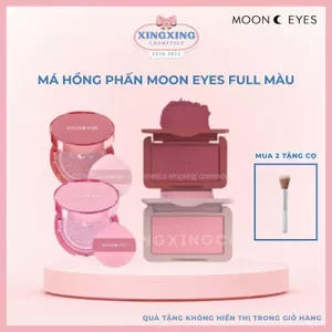MOONEYES Phấn Má Hồng Moon Eyes Chính Hãng 60 Màu Matte Blush Phấn Má Mịn Lì Tự Nhiên Lâu Trôi 6.5g