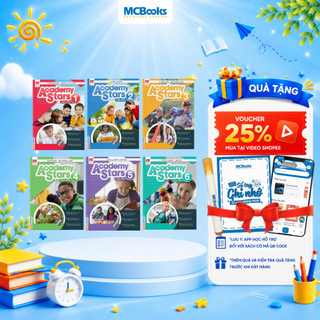 Sách - Academy Stars Pupil’s Book + Workbook - Sách học tiếng Anh cho trẻ chuẩn Cambridge