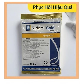 [CHÍNH HÃNG] Chế Phẩm Cao Cấp Ridomil Gold 68WG Syngenta - Gói 100g Bảo Vệ Rễ, Làm Sạch Thân Lá Hoa Kiểng
