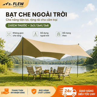 Mái Che Cắm Trại Chống Nắng, Chống Mưa, Lều Che Nắng Đa Năng, Siêu Nhẹ Di Động