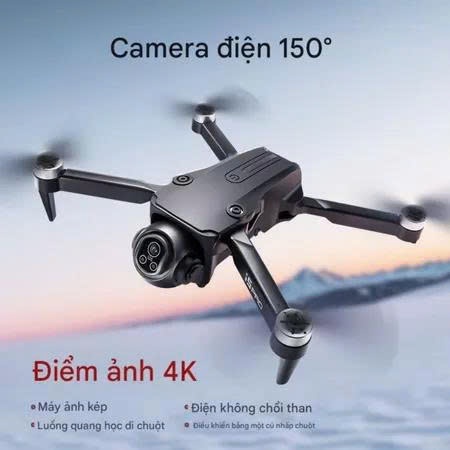 FLYCAM, Drone mini i5 PRO, Flycam, Máy bay điều khiển từ xa có cảm 