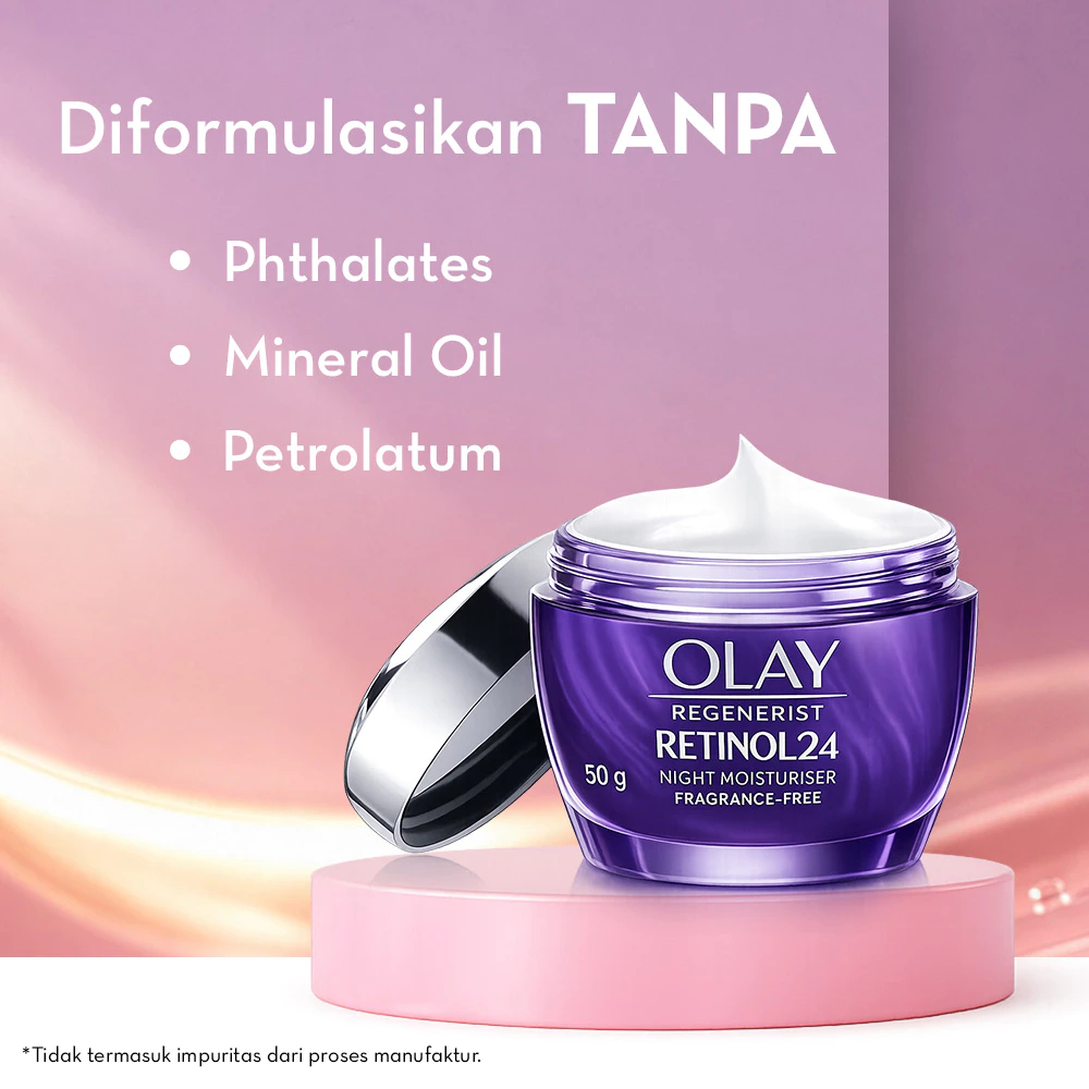 Olay Regenerist Retinol 24 Night Moisturizer Cream 48g/50g