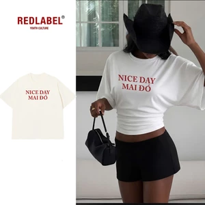 Áo Thun NICE DAY MAI ĐÓ Áo Phông REDLABEL Cotton 100% Oversize Nam Nữ TS102