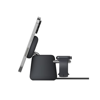 Đế sạc không dây 2 trong 1 Belkin BoostCharge Pro Magsafe 15W sạc nhanh không dây tùy chỉnh góc độ - không kèm sạc