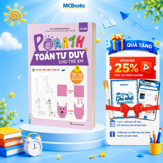 Sách - PoMath -Toán Tư Duy Cho Trẻ Em Tập 5 - TKBooks