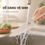 Bộ Dao Kéo Inox Cao Cấp KL-D96 Thép Không Gỉ 3Cr13 Sắc Bén Bền Bỉ Đa Năng Cho Gian Bếp Hiện Đại