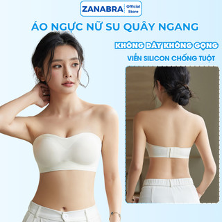 [ Hàng Mới Về ] Áo ngực không dây ôm ngực tôn dáng không gọng có mút gom quả chổng xệ ZANABRA A2382