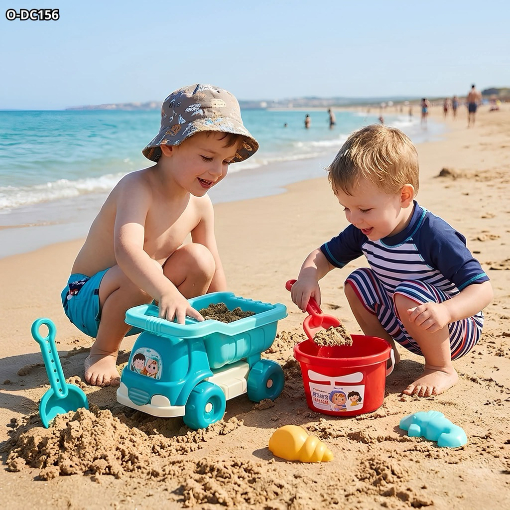 Bộ đồ chơi cát đi biển cho bé "Happy Summer"