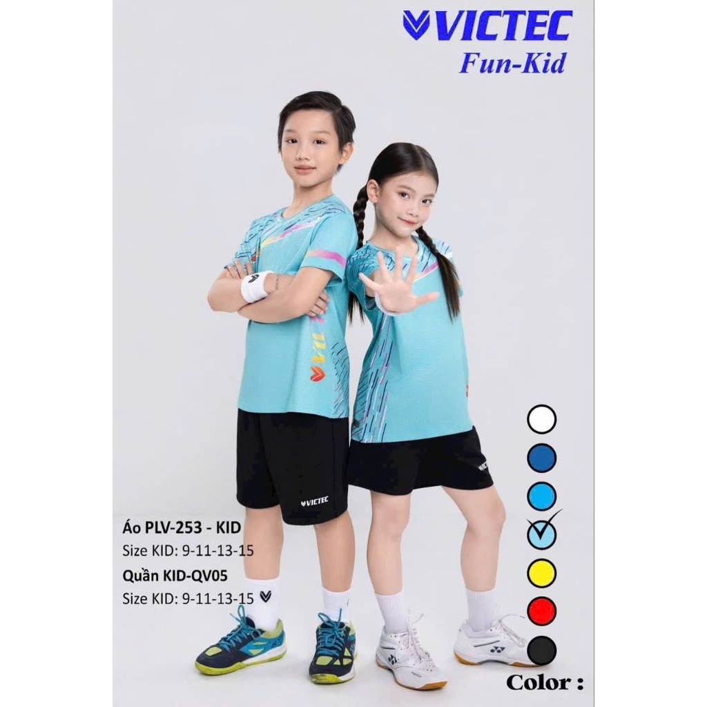 Áo Cầu Lông Nam Nữ VICTEC