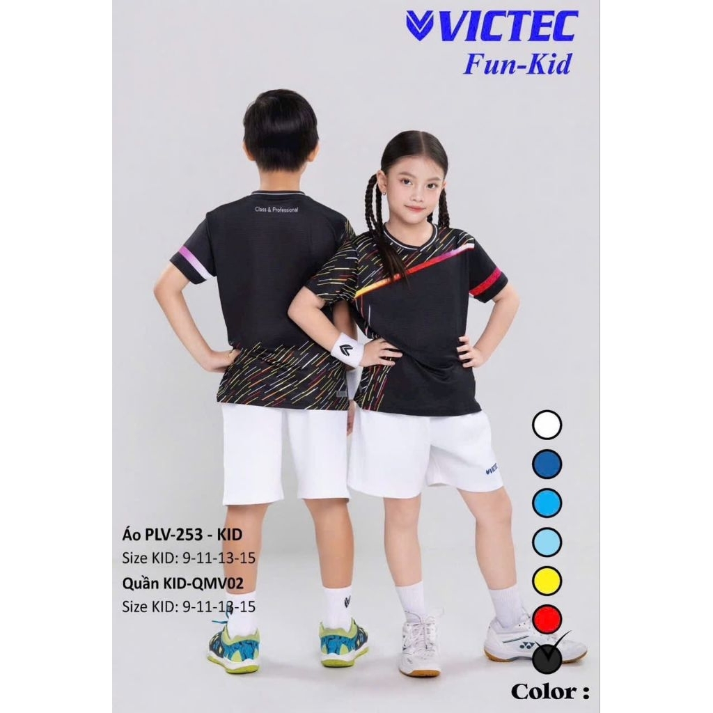 Áo Cầu Lông Nam Nữ VICTEC