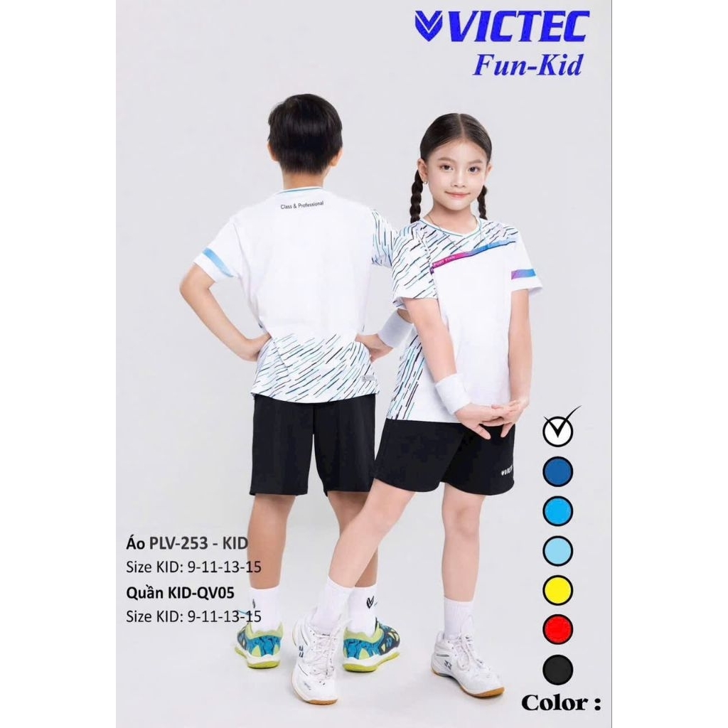 Áo Cầu Lông Nam Nữ VICTEC
