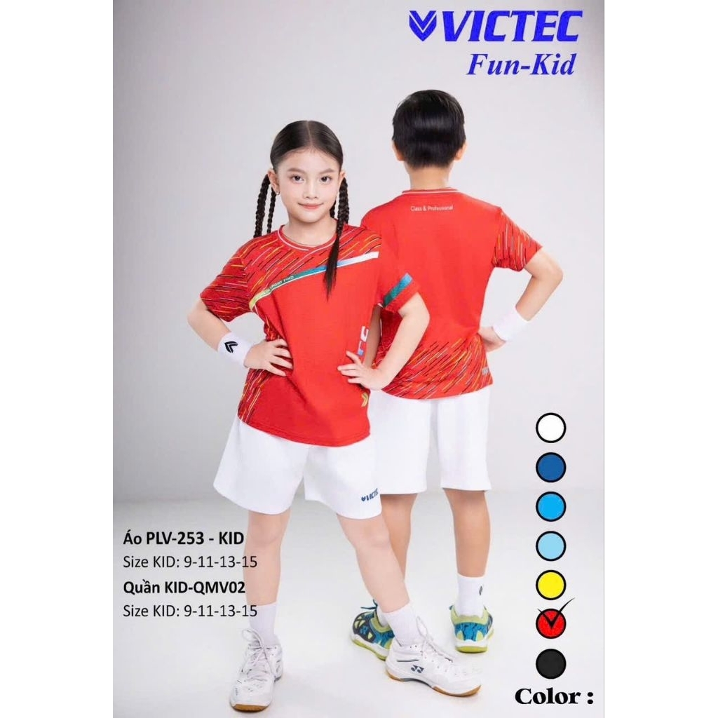 Áo Cầu Lông Nam Nữ VICTEC