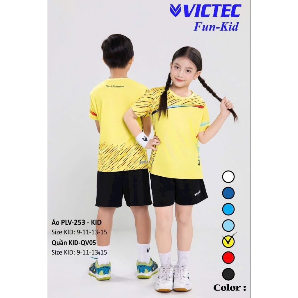 Áo Cầu Lông Nam Nữ VICTEC