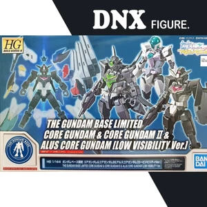 Mô Hình Lắp Ráp HG BD:R 1/144 Core Gundam & Core Gundam II & Alus Core Gundam (Low Visibility Ver) (New Seal)