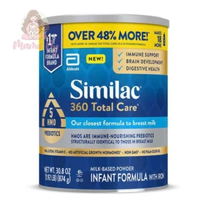 Sữa Similac 360 Total Care Mỹ 873g (0-12 tháng)