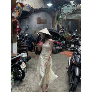 𝗙𝗹𝗼𝗿𝗮 𝗟𝗶𝗻𝗲𝗻 - Chân váy linen xòe hoa