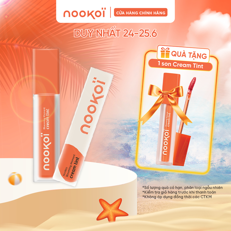 Son Kem Lì Nookoi Blooming Moment Cream Tint – 4g