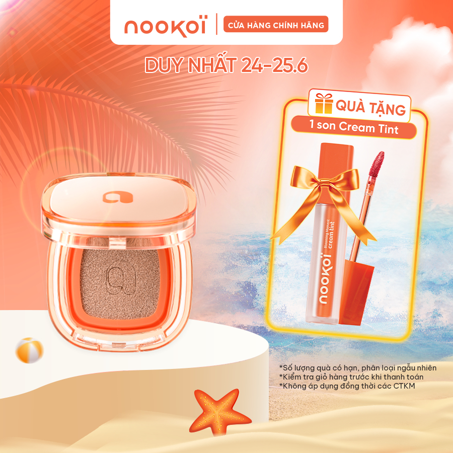Phấn nước che khuyết điểm Nookoi MSBB Cover Cushion – 12g