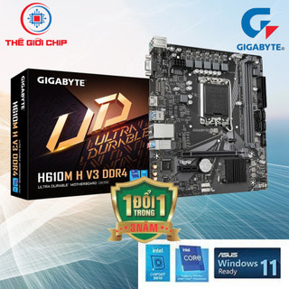 Mainboard Gigabyte H610M H V3 DDR4 | LGA 1700, mATX, 2 khe RAM I Bảo hành 36 tháng bởi nhà cung cấp