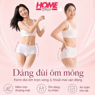 Combo 5 Quần Boxer Nữ Mặc Váy Không Đường May, Hộp 5 Quần Lót Đùi Nữ Su lạnh không lộ viền L5422