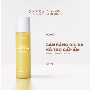 Sữa Dưỡng Dịu Da & Hỗ Trợ Phục Hồi Độ Ẩm Zakka Naturals Calendula Manuka Honey Milky Liquid 150ml
