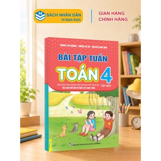 Sách - Bài Tập Tuần Toán 4 - Kết Nối Tri Thức - ndbooks