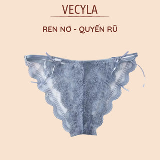 Quần lót nữ quyến rũ cao cấp, quần lót ren đính nơ 2 bên quyến rũ Q 2824  BC_CHIC LINGERIE
