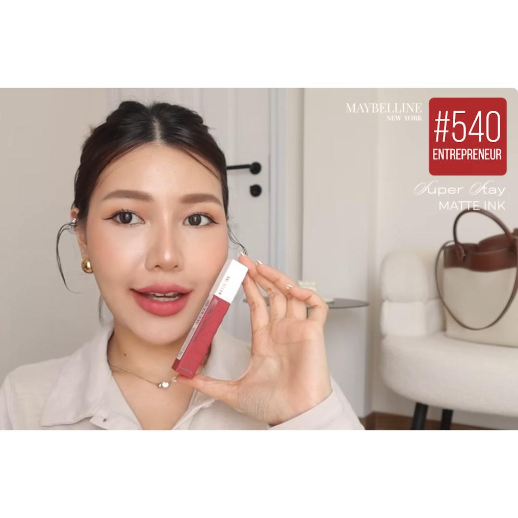 Son Kem Mịn Lì Lâu Trôi Đến 16h Maybelline Super Stay Matte Ink City Edition Lipstick