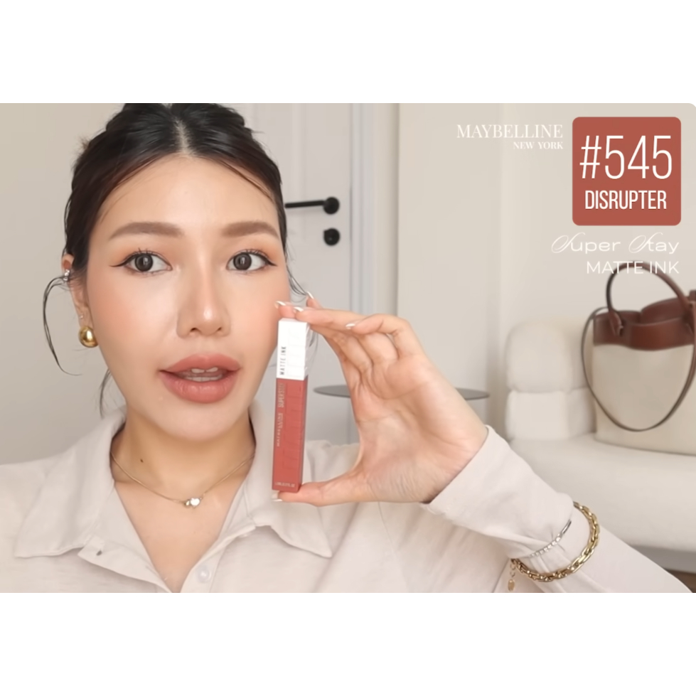Son Kem Mịn Lì Lâu Trôi Đến 16h Maybelline Super Stay Matte Ink City Edition Lipstick