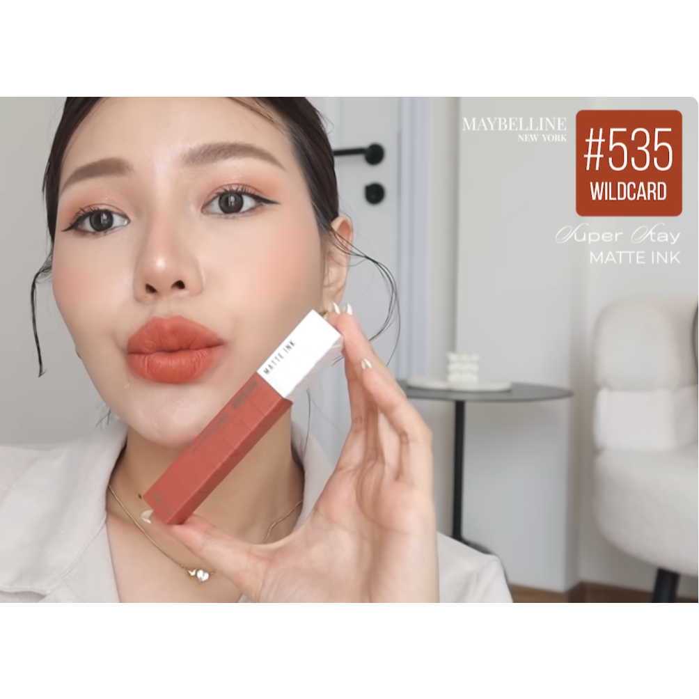 Son Kem Mịn Lì Lâu Trôi Đến 16h Maybelline Super Stay Matte Ink City Edition Lipstick