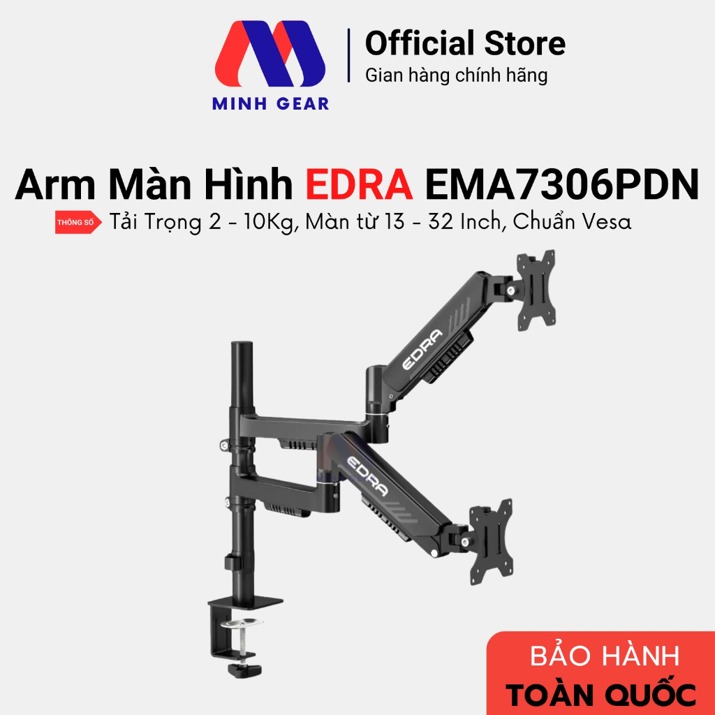 Giá đỡ / Arm màn hình EDRA EMA7310 / EMA7302 / EMA7304 / EMA 7305PD / EMA7306PD - Hàng Chính Hãng | BigBuy360 - bigbuy360.vn