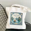 Túi tote có khóa chủ đề Việt Nam Đất Nước túi vải tote hình Việt Nam đặc trưng dày dặn canvas bag 35x40cm tota0338