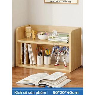 Giá sách để bàn EcoWood, Kệ hồ sơ, kệ gỗ nhiều tầng đa năng, giá để tài liệu văn phòng, gỗ mdf chống nước bền đẹp