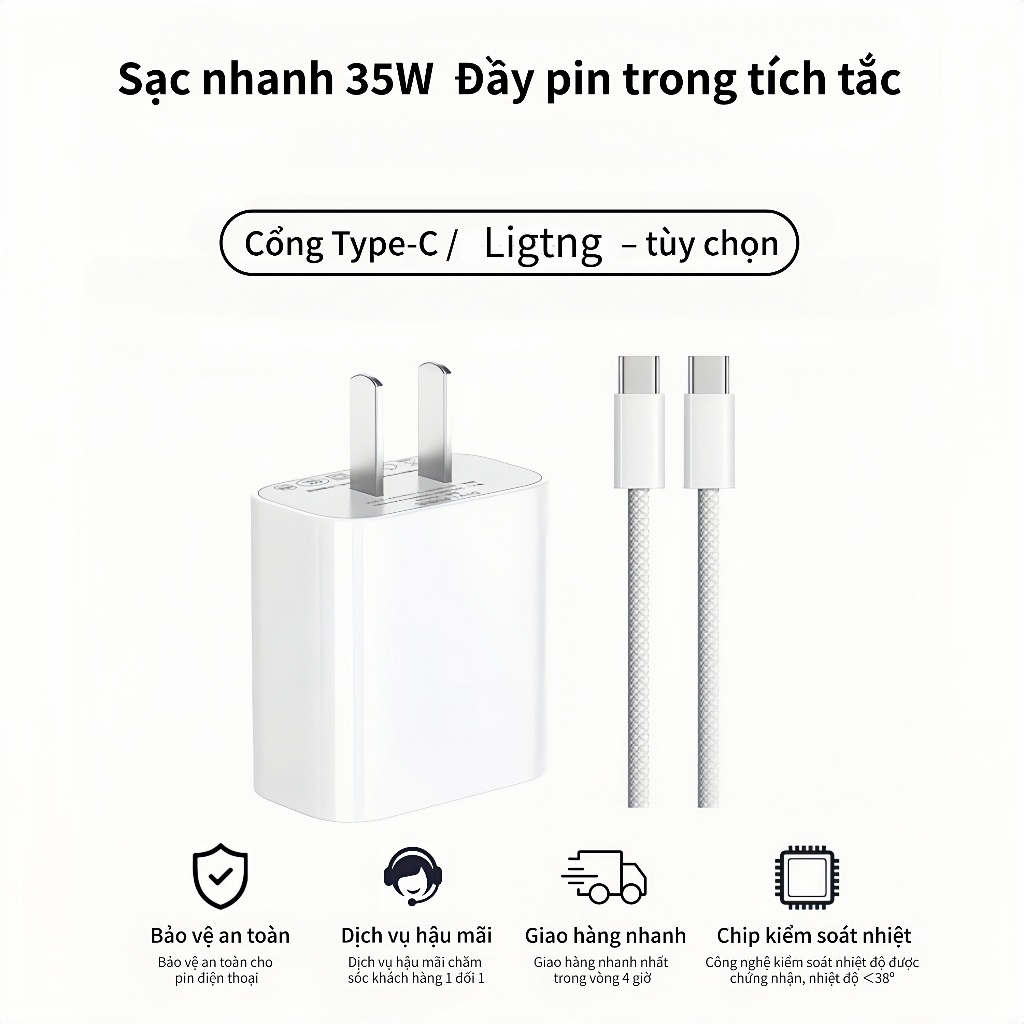 【CCC】Sạc dự phòng 3C SiamBoost 20000mAh, tích hợp 4 dây sạc nhanh, Mini dễ mang theo – ảnh mô tả chi tiết 10